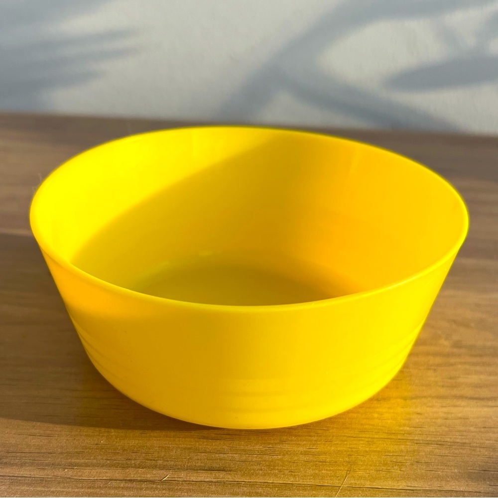 IKEA Yellow Pet Bowl